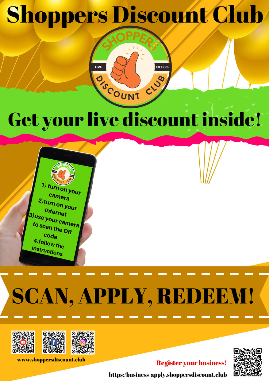 live discounts for shoppers